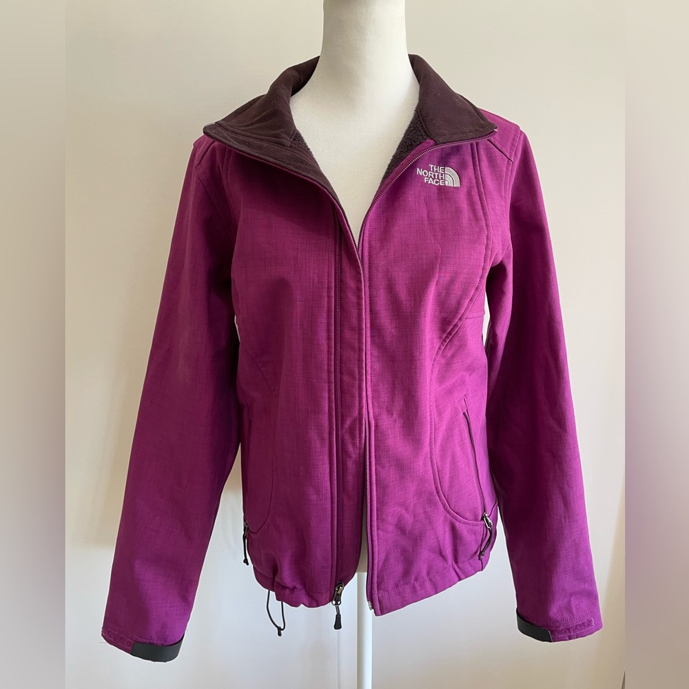 The North Face Soft Shell Jacket Purple Size Small. - Picture 2 of 7